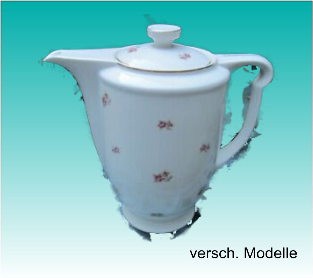 Kaffeekanne mit Deckel "Vintage"